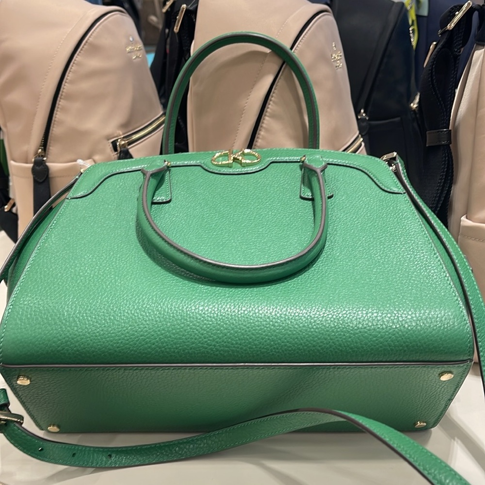Kate Spade Kyla Large Satchel
Green Bean
NWT - Picture 6 of 16